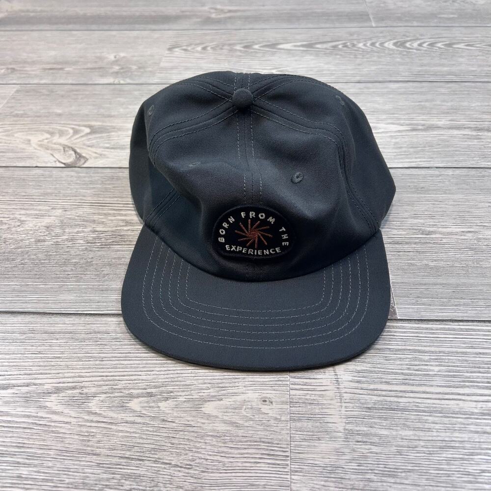 PrAna Gazin Patch Hat Charcoal One Size NWT